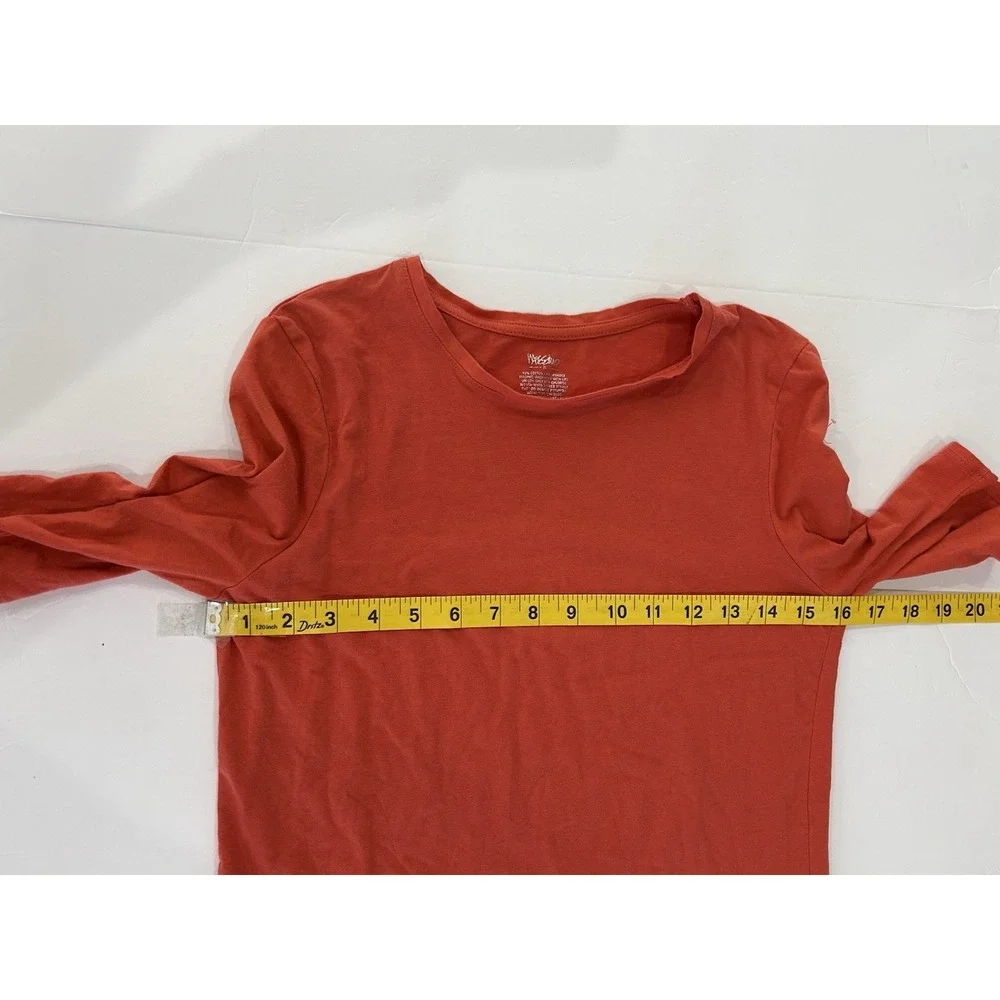 Vintage Mossimo Y2K Fitted Knit Top 00s Half Sleeve Boho Preppy Indie Art Size M